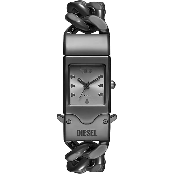Amazon.com: Diesel Men's Closer Three-Hand Stainless Steel Watch